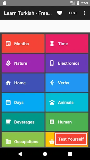 Learn Turkish: Free Offline Audio Dictionary screenshot 2