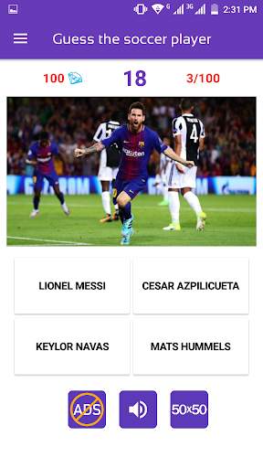 Guess The Soccer Player screenshot 1