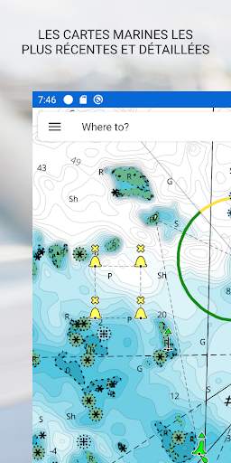 C-MAP: Cartes marines screenshot 1