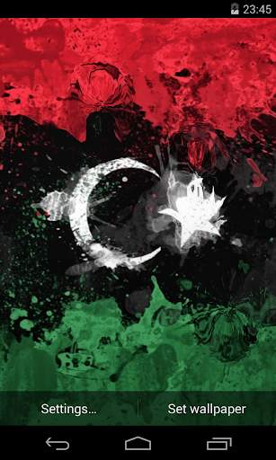 Flag of Libya Live Wallpaper screenshot 3