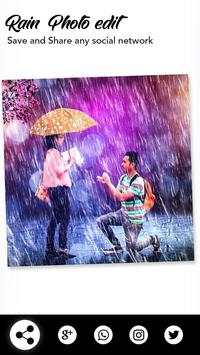 Rain Photo Frame & Rainy Effect Editor 7 تصوير الشاشة