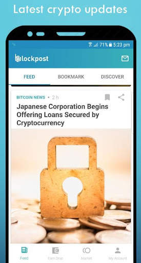 Blockpost - Crypto News & Rewards App screenshot 2