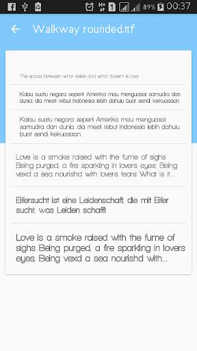 Round Fonts for FlipFont screenshot 5