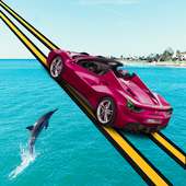 99% Sky Car Racing - Impossible Track Drive Stunt logo