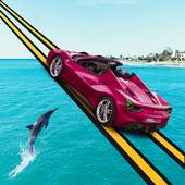 99% Sky Car Racing - Impossible Track Drive Stunt 1.1