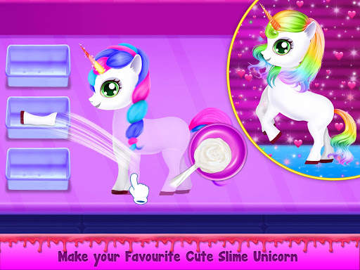 Rainbow Unicorn Slime Maker - Jelly Toy Fun screenshot 4