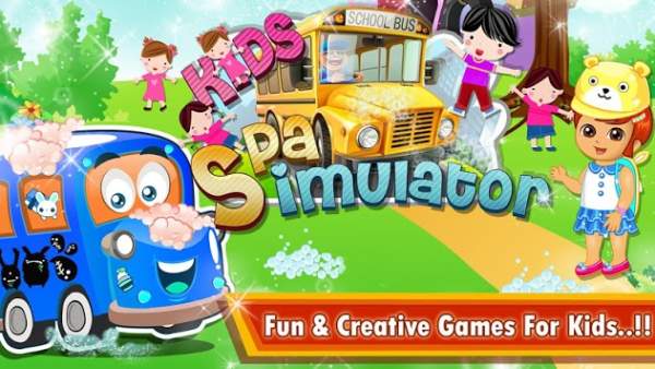 Kids School Bus Spa Simulator screenshot 4