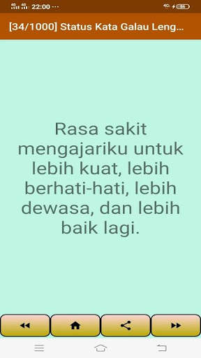 Status Kata Galau Lengkap screenshot 7