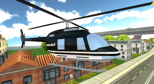 Police Helicopter Simulator 3D screenshot 1