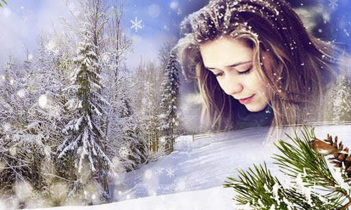 Snowfall photo frame screenshot 3