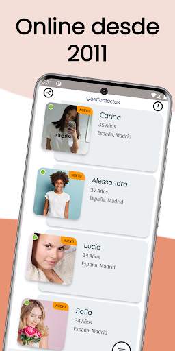Ligues chat citas QueContactos screenshot 5