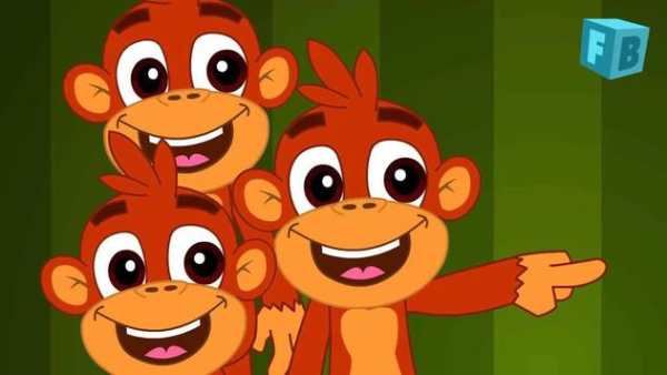 Five Little Monkeys : Offline Videos скриншот 1