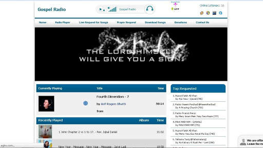 Gospel Radio App screenshot 1