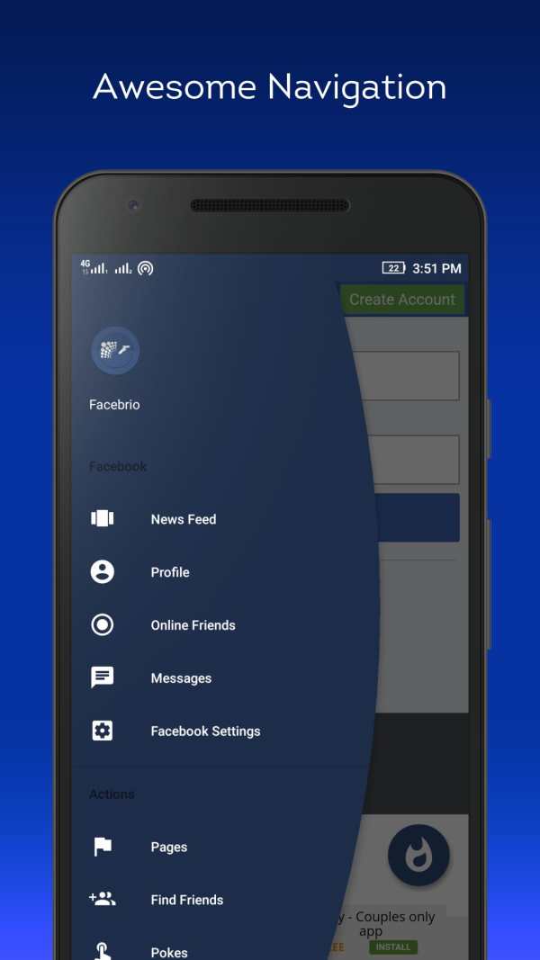 Fast for Facebook Lite- Facebrio screenshot 3