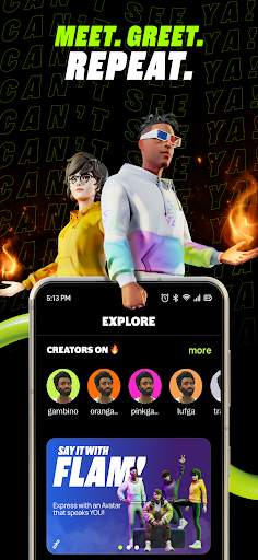 flam : avatar social metaverse screenshot 3