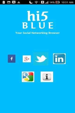 Hi5 Blue screenshot 2