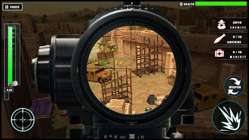Desert Military Sniper 3D : Army Sniper Shooter screenshot 5