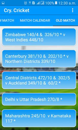 Live Cricket Update screenshot 4