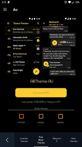 Amoled Black Theme Showcase screenshot 4