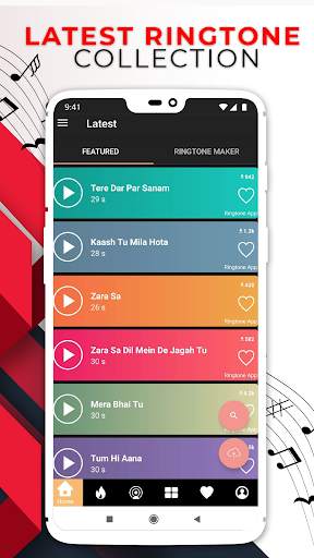 Ringtone App All Mp3 Song Tune screenshot 1