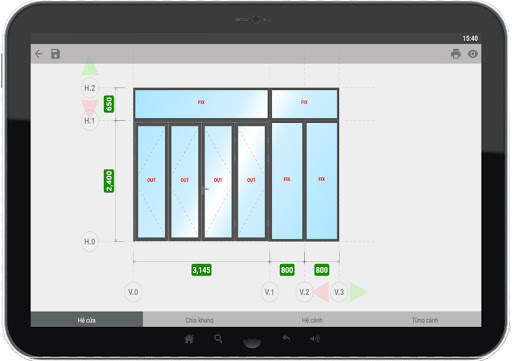 Dowes - Door & Window Software screenshot 9