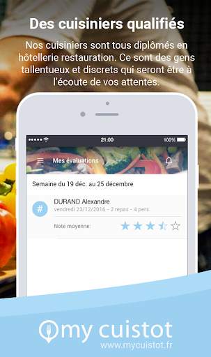 My Cuistot - Healthy Meals Delivery screenshot 3