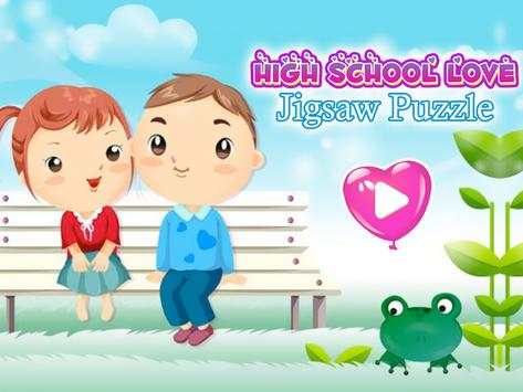 High School Crush - First Secret Love Tips Puzzle screenshot 1