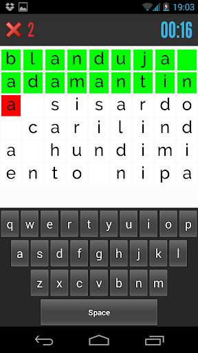 Teclado Ninja screenshot 2