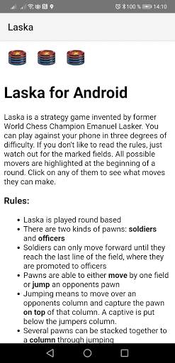 Laska Strategy Game screenshot 4