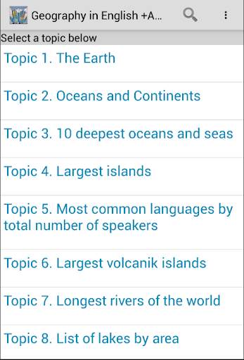 Geography Amazing Facts for Listening  Quiz screenshot 5