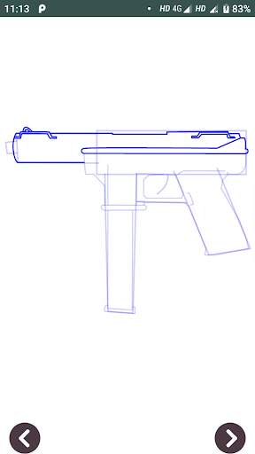 How To Draw Weapons screenshot 4