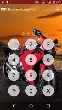 Racing Bike App Lock Theme screenshot 3