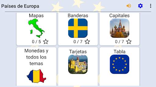 Países de Europa: Los mapas, banderas y capitales screenshot 8