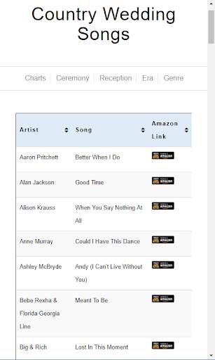 My Wedding Songs screenshot 8