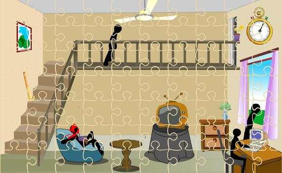 Stickman Death Livingroom screenshot 2