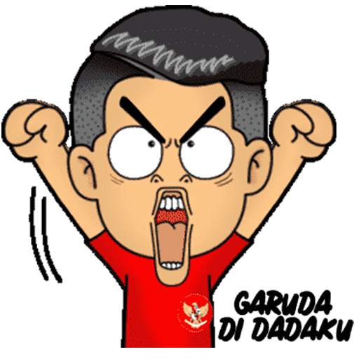 Stiker WA Sepak Bola Timnas Lucu - WaStickerApps 8.0