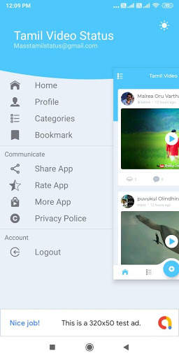Tamil Status Videos - Whatsup Status Downloader screenshot 1