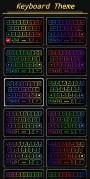 LED keyboard - RGB Colorful Keyboard Lighting screenshot 2