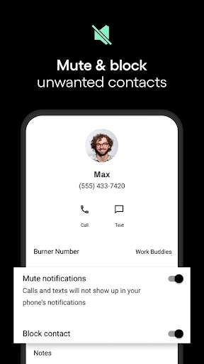 Burner: Second Phone Number screenshot 5