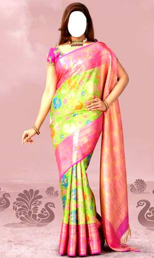 Ladies Pattu Saree Photo Suit screenshot 10