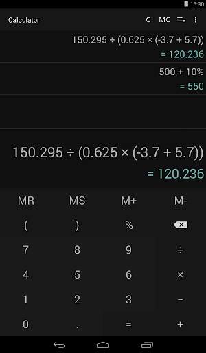 Calculator screenshot 8