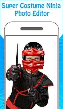 Super Costume Ninja Photo Editor screenshot 4