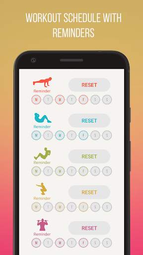 6 Weeks Workouts Challenge Free screenshot 4
