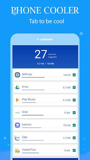 Chłodnica telefonu - Chłodnica urządzenia screenshot 3