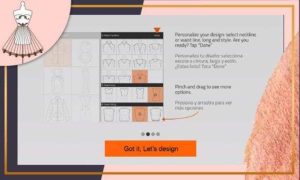 Fashion Design Drawing - Flat Sketch screenshot 2