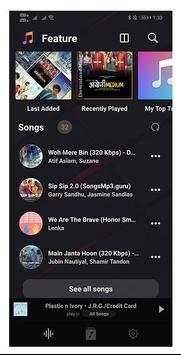 NOOBIE Music Player : Listen Free 8D Song Of 2020 screenshot 2