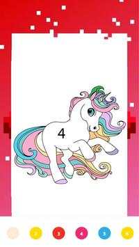 Unicorn Paint By Number - Color By Number screenshot 5
