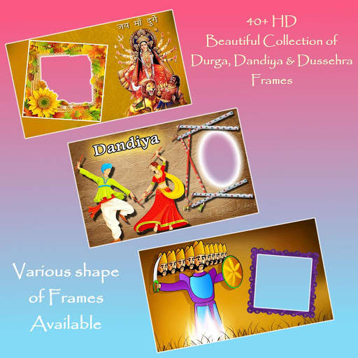 Navratri Photo Frames - Dussehra & Photo Editor screenshot 1