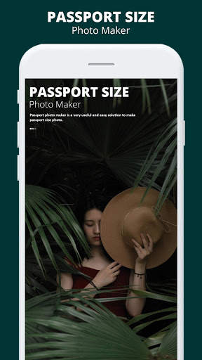 Passport Size Photo Maker - Passport Photo Editor screenshot 1