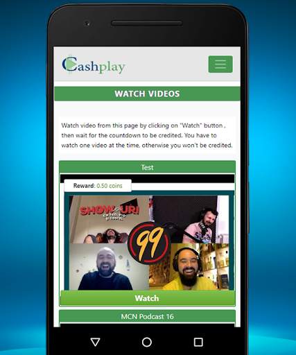 CashPlay - Watch and earn money screenshot 5